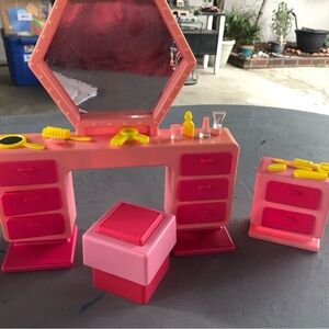 Vintage Barbie Vanity
